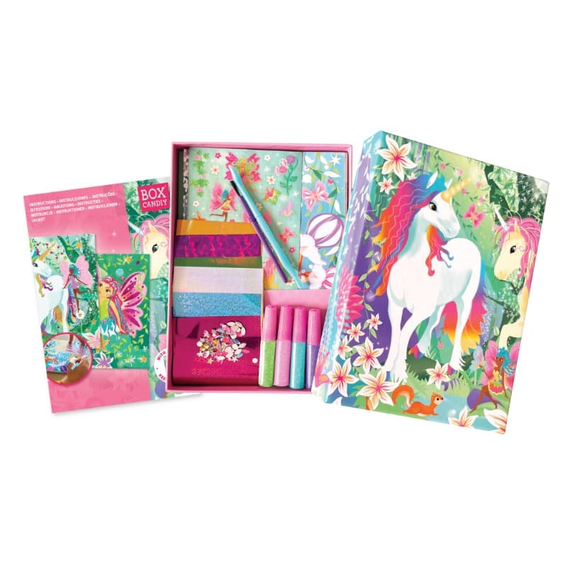 Box Candiy - Magical Unicorns Sand & Foil Art Set thumbnail 2