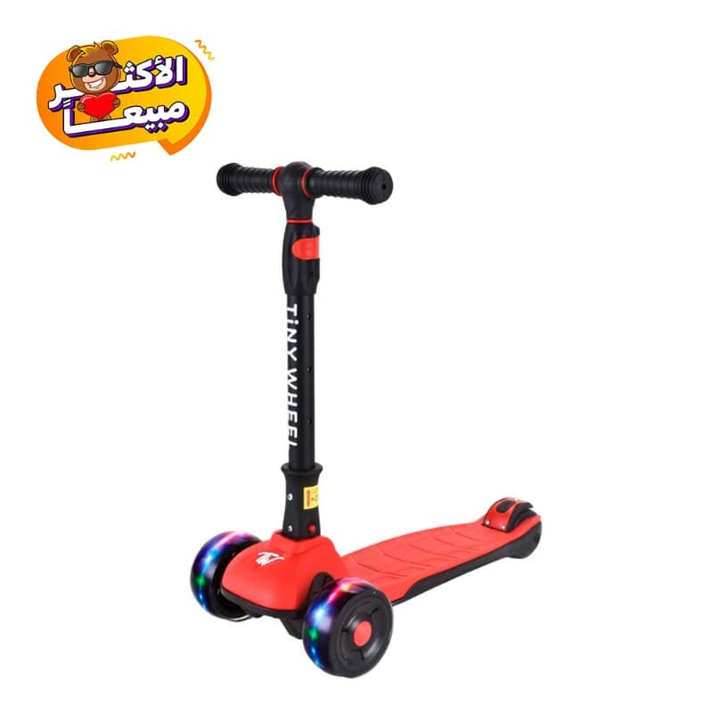 Tiny Wheel Scooter - Red