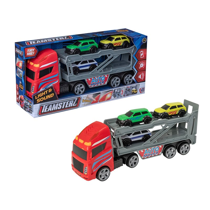 Teamsterz TZ Small Car Transporter & 3 Cars