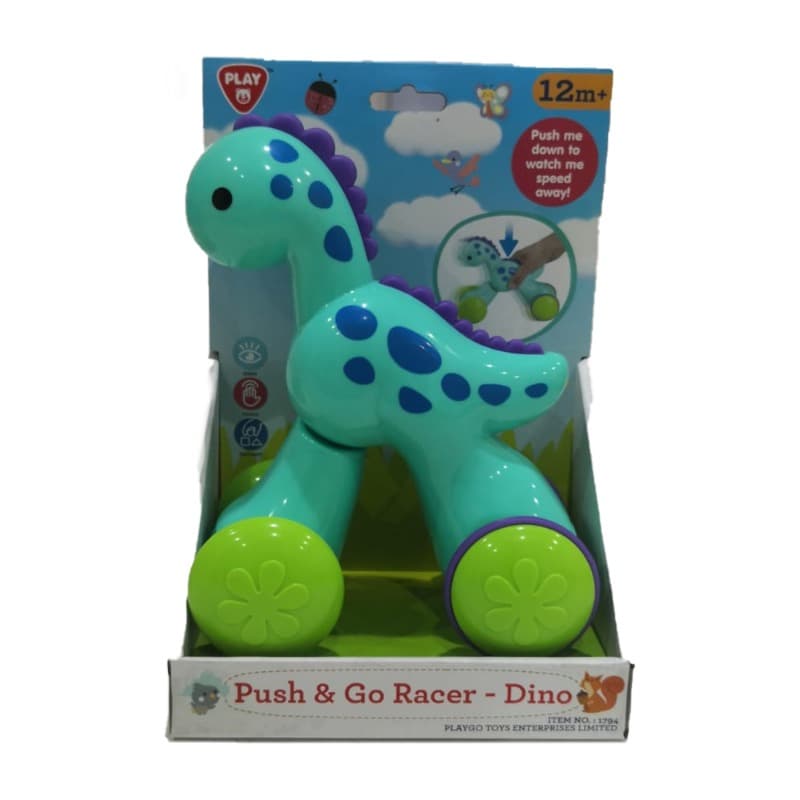 Play Go Push & Go Race Dino Green
