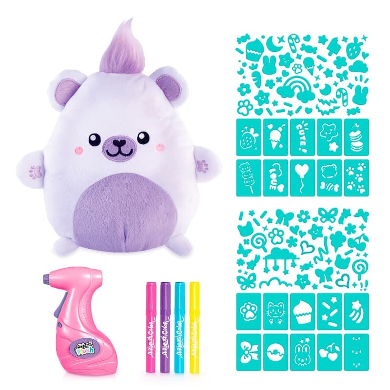 CANAL TOYS-Airbrush Plush – Kawaii Bear thumbnail 3