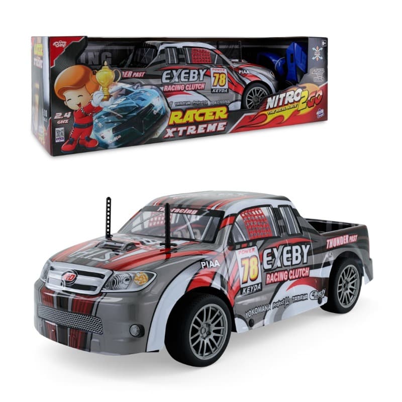 Nitro2Go RC Racer Xtreme - Grey
