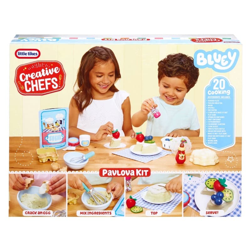Little Tikes Creative Chefs Bluey Pavlova Cake Kit thumbnail 3