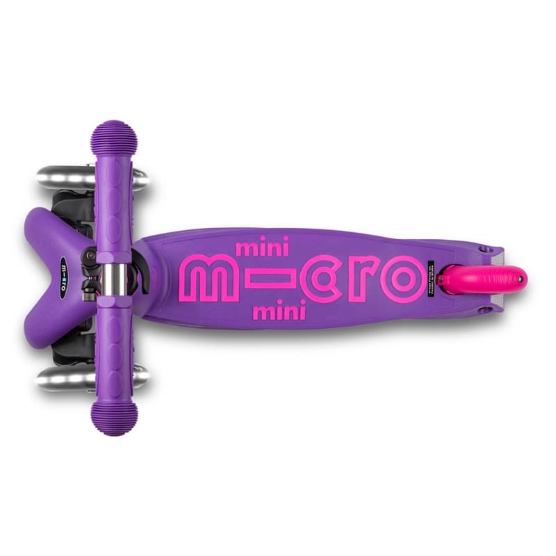 Micro Maxi Mini Micro Deluxe LED Scooter - Purple thumbnail 3