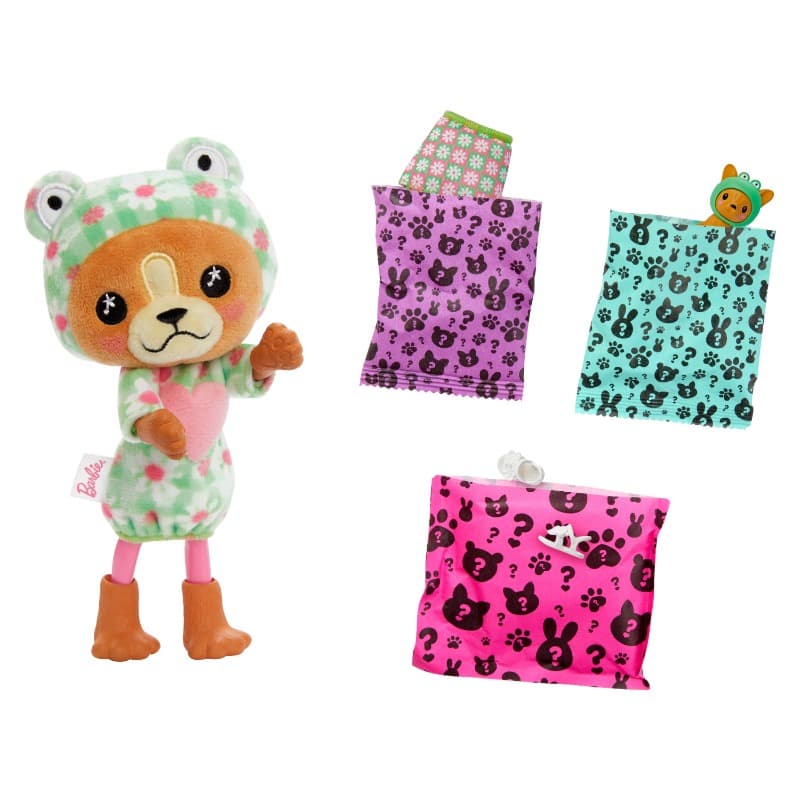 Barbie Cutie Barbie Reveal Chelsea Doll with 6 Surprises - Green thumbnail 3