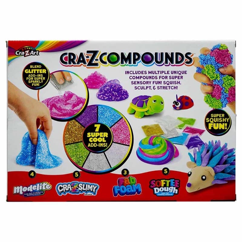 Cra-Z-Art Compounds Activity Dough Playset With 7 Accessories thumbnail 3