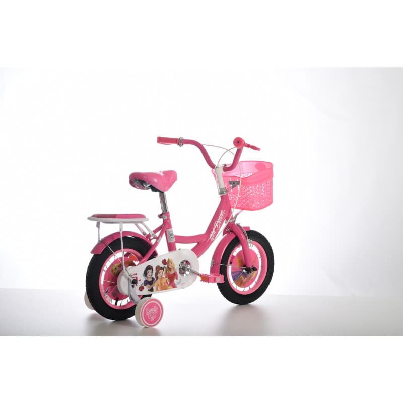 Disney Princess 14-inch Kids Bicycle with Training Wheels thumbnail 3