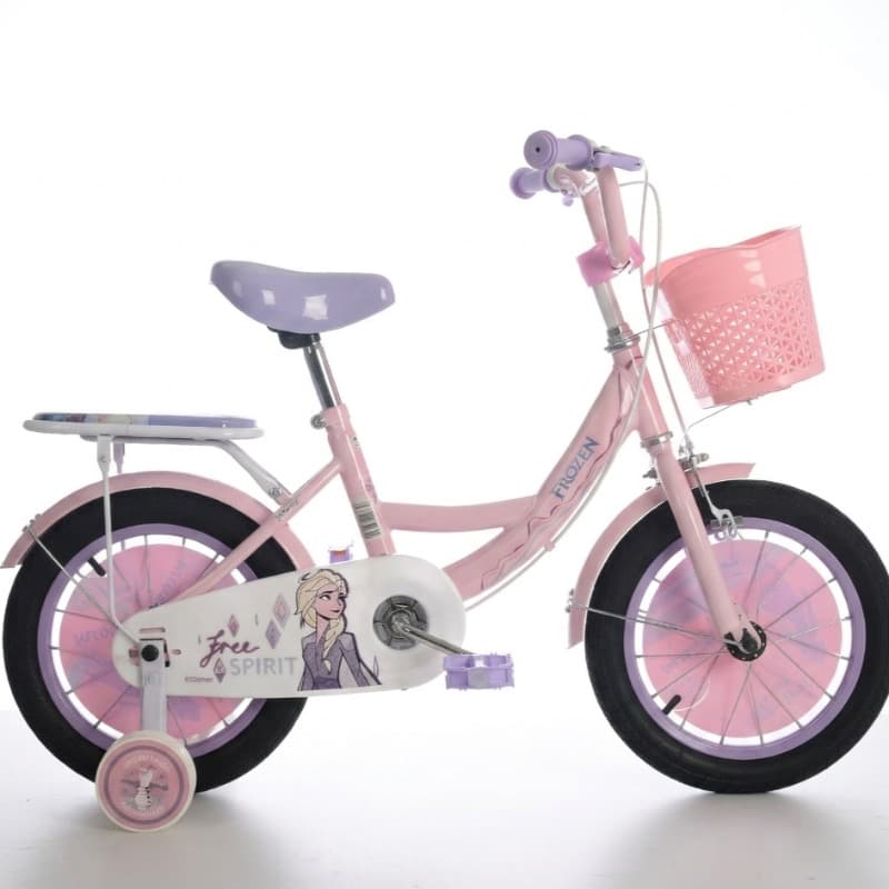 Disney Frozen 14-inch Kids Bicycle with Training Wheels thumbnail 4