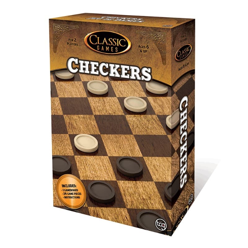 Classic Games Checkers Games
