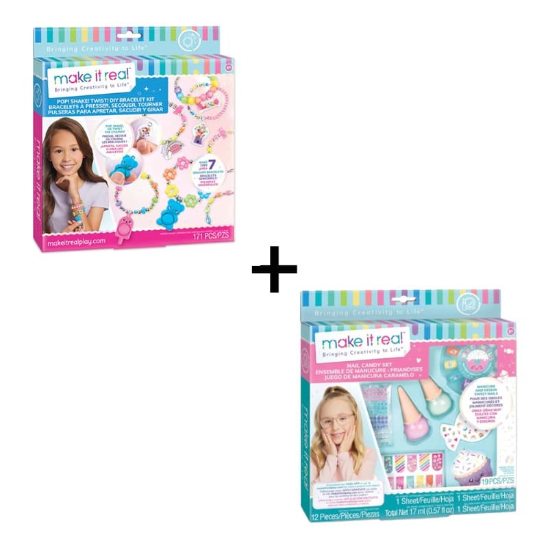 Make It Real Bracelet Kit & Nail Candy Set
