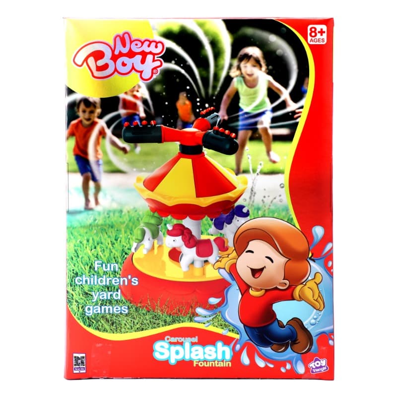 New Boy Carousel Splash Fountain thumbnail 4