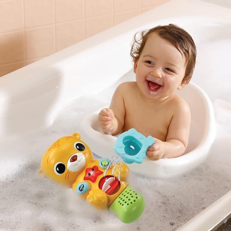 VTech Splashing Fun Otter Bath Toy for Kids with Lights and Music thumbnail 4