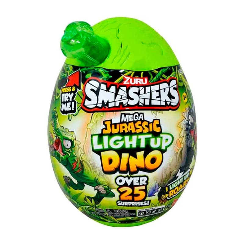 Smashers Mini Jurassic Light Up Dino Egg - Assorted thumbnail 2