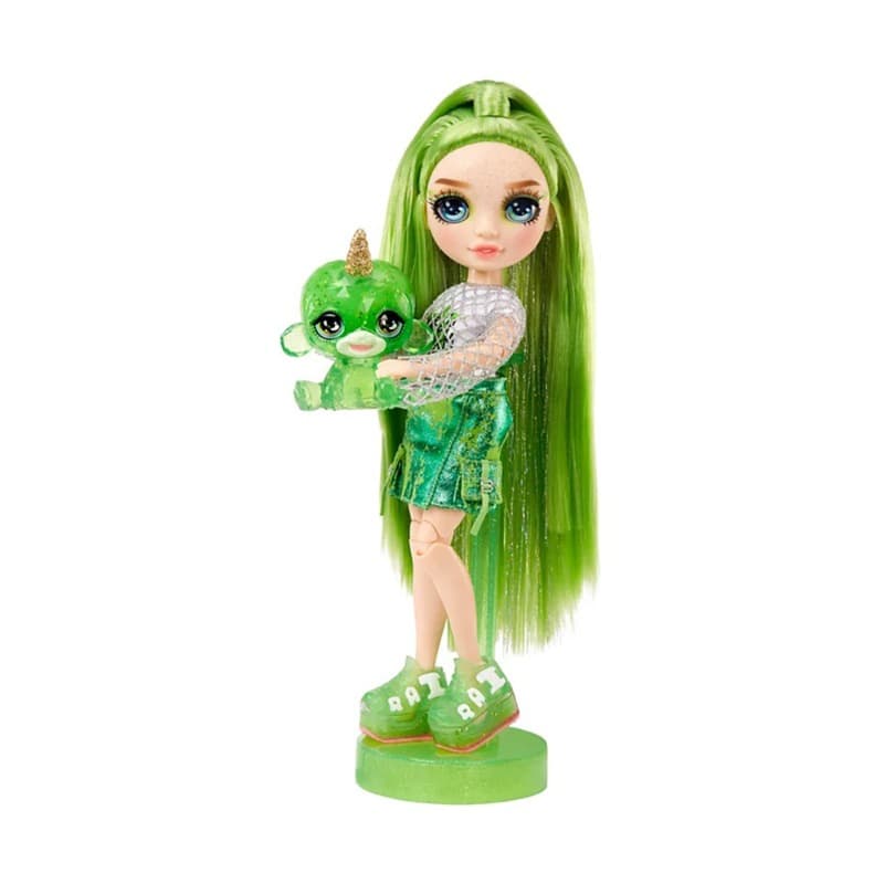 Rainbow High Classic Fashion Doll Jade With Slime - Green thumbnail 3