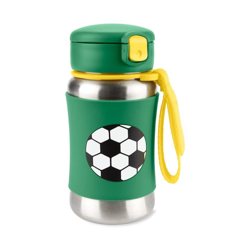 Skip Hop Spark Style Stainless Steel Straw Bottle Soccer thumbnail 2