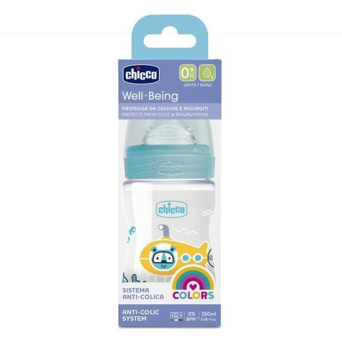 Chicco Bottle Well Being Col Boy 150 ML