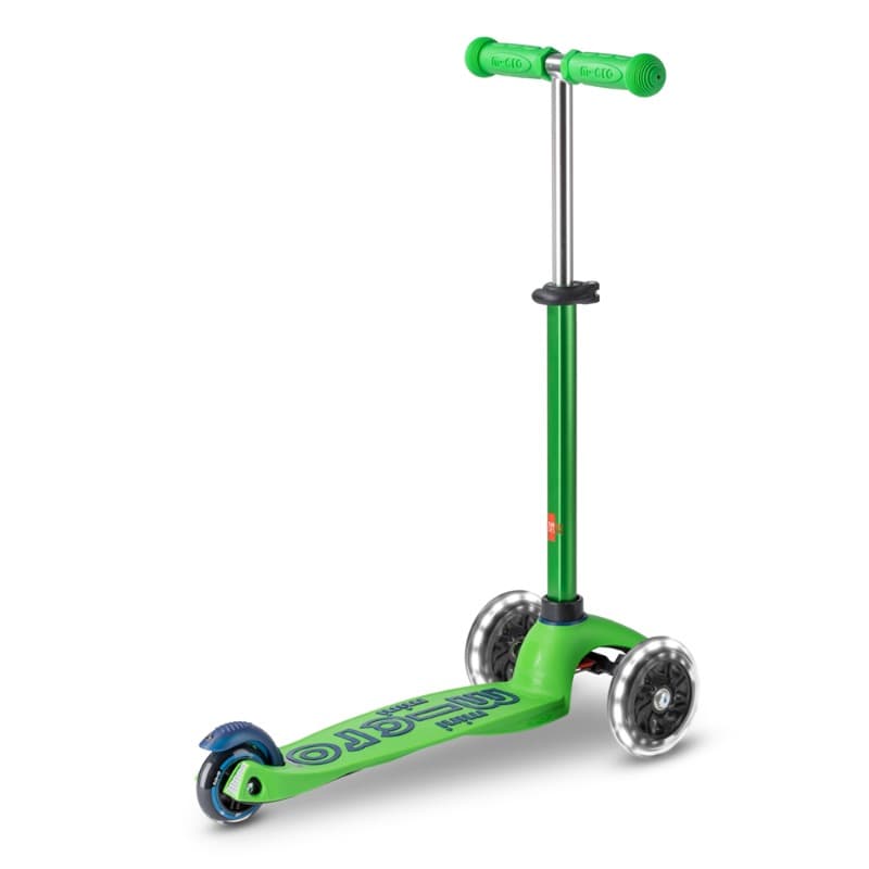 Micro Maxi Mini Micro Deluxe LED Scooter - Green thumbnail 3