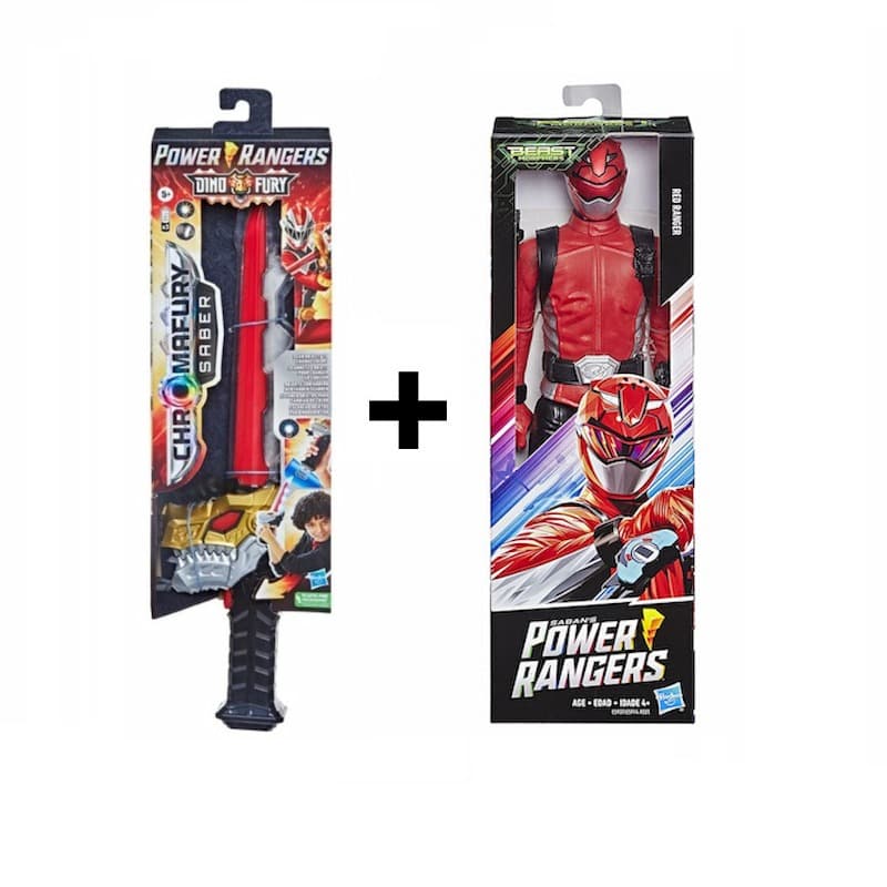 Buy 1 Get 1 Free Power Rangers Dino Fury Chromafury Saber + Power Rangers Beast Morphers - Assorted thumbnail 3
