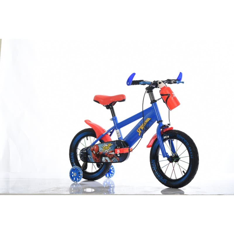 Marvel Spider-Man 12-inch Kids Bicycle with Training Wheels thumbnail 2