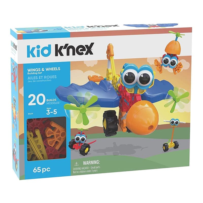 Kid Wings And Wheels Building Set