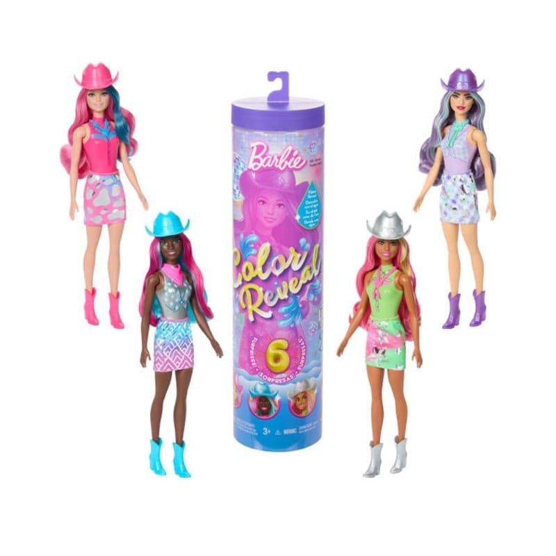Color Reveal™ Barbie Disco Star Series Multicolo
