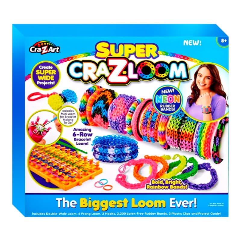 Cra-Z-Art Collection of Designing and Making Colorful Bracelets