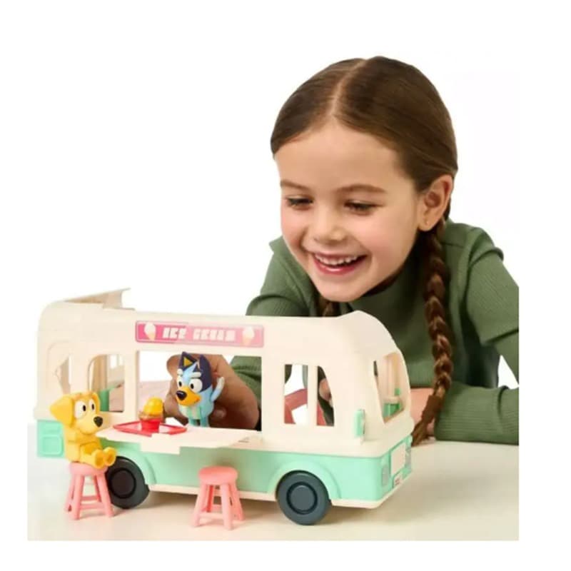 Bluey's Ice Cream Truck Transforming Playset thumbnail 4