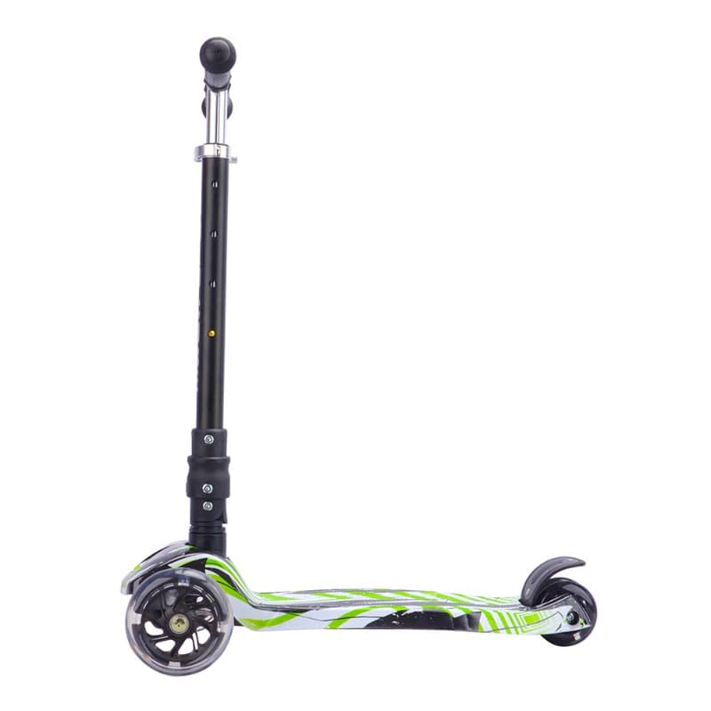 BOLDCUBE 3 Wheel Scooter Big Fold Swift Green thumbnail 3