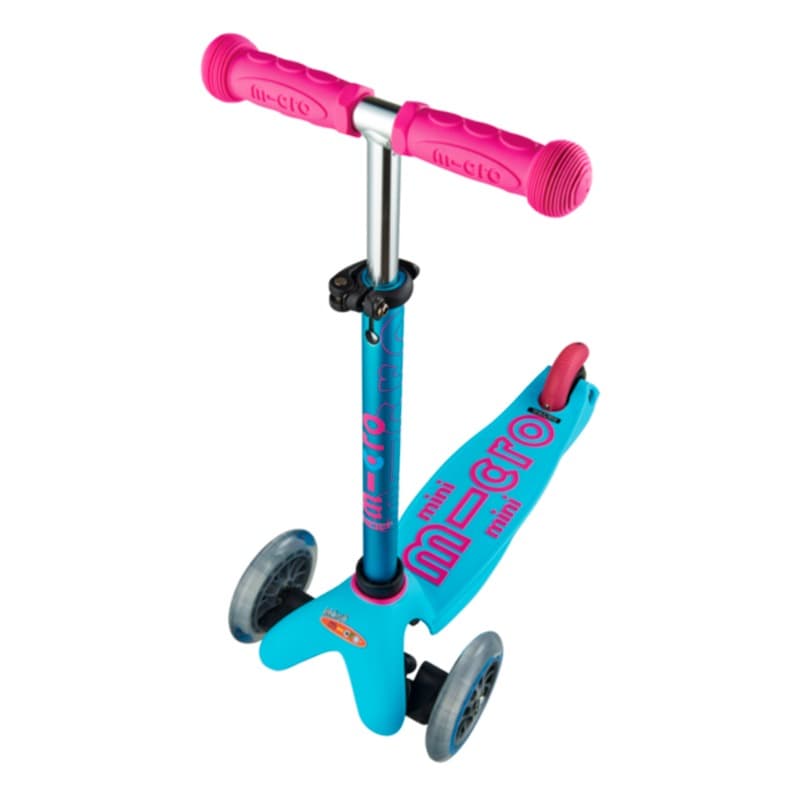 Micro Maxi Mini Micro Deluxe LED Scooter - Turquoise thumbnail 2