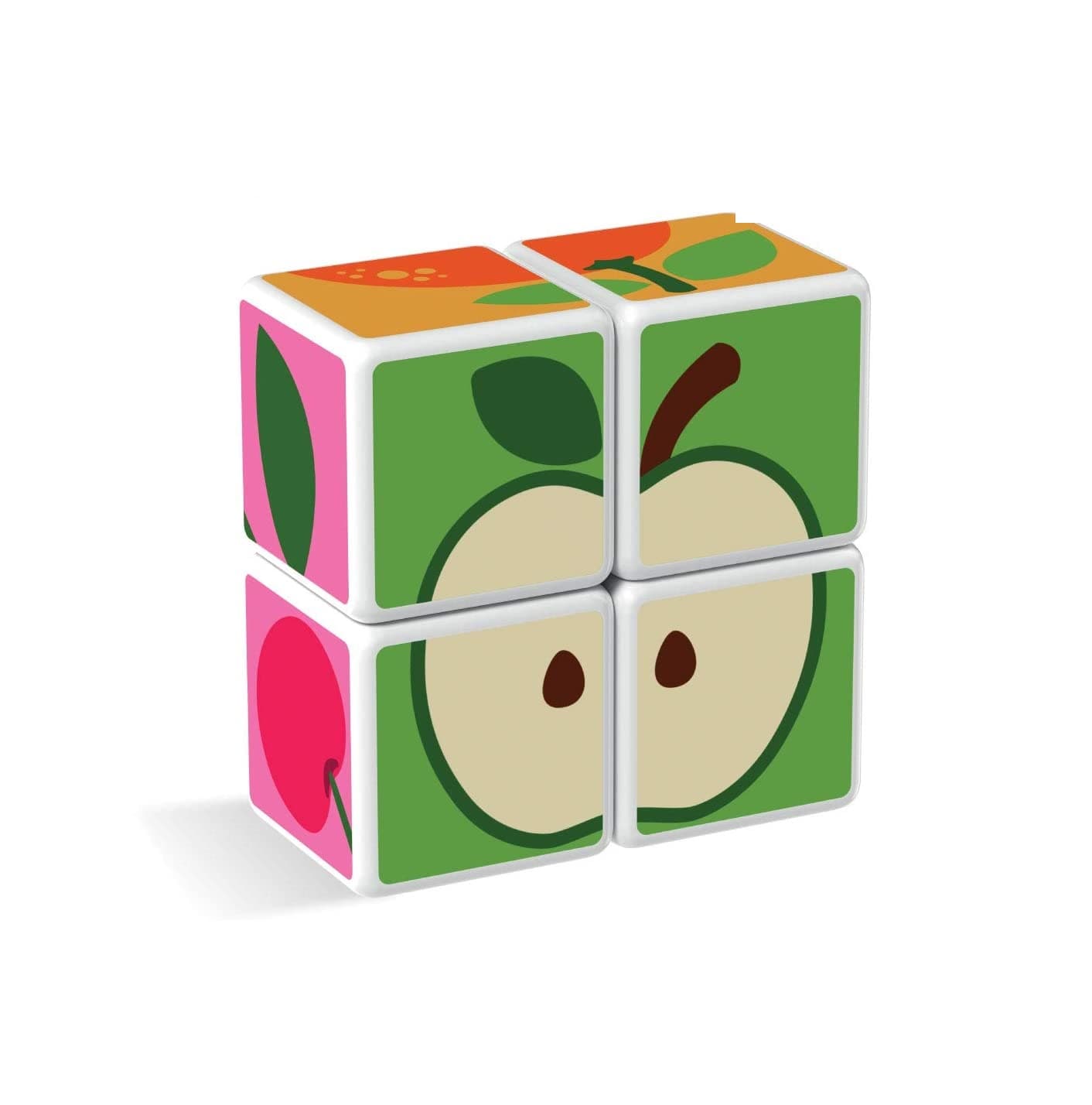 Geomag Magicube Printed Fruit With Cards - 7 Pcs thumbnail 3