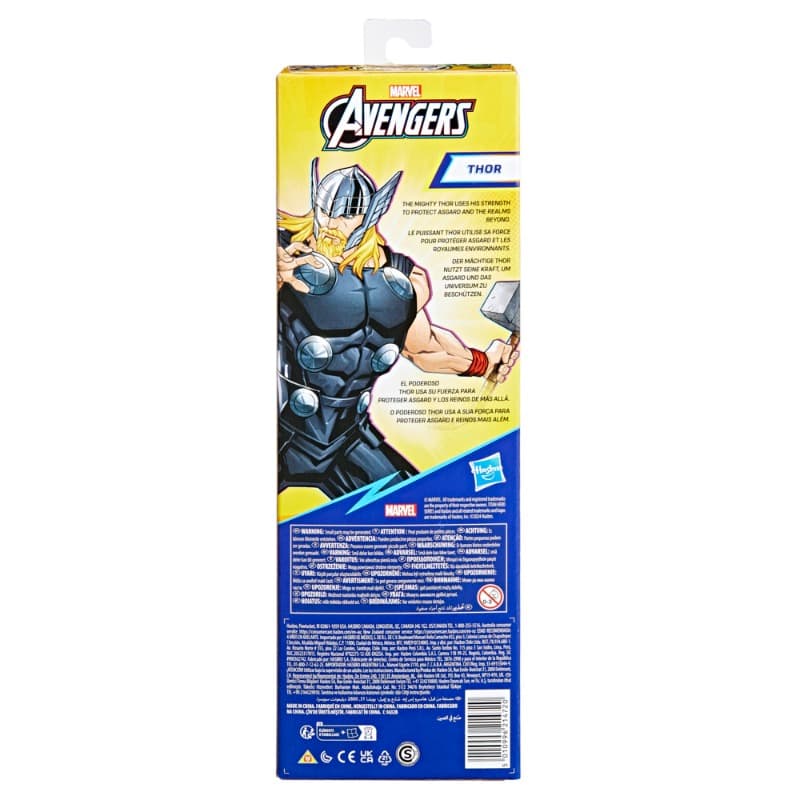 Marvel Avengers Hero Series Blast Gear Thor 12 cm Action Figure thumbnail 5