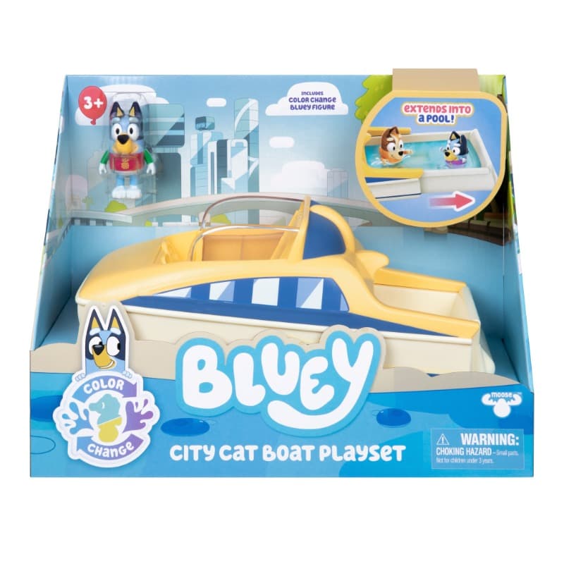 Bluey S13 Color Change Bluey's Motorboat Vehicle Exclusive