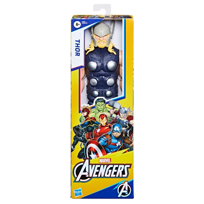 Marvel Avengers Hero Series Blast Gear Thor 12 cm Action Figure thumbnail 4