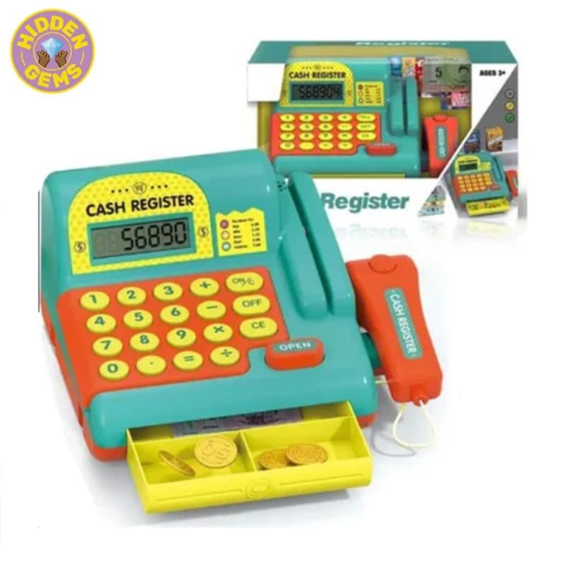 New Boy Cash Register Set