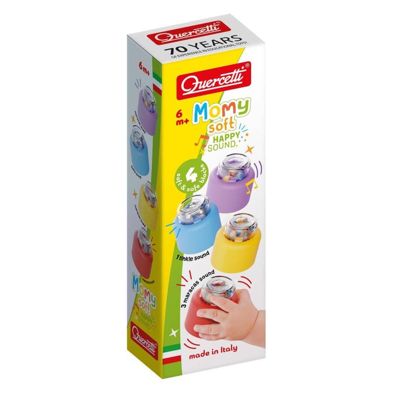 Quercetti Momy Soft With Sound 4 Pcs
