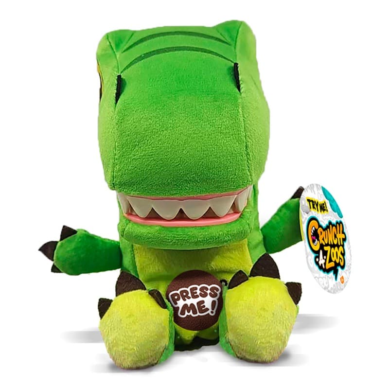 Crunchazoos Little Bites Dinosaur Plush Figure - Multi Colors thumbnail 4