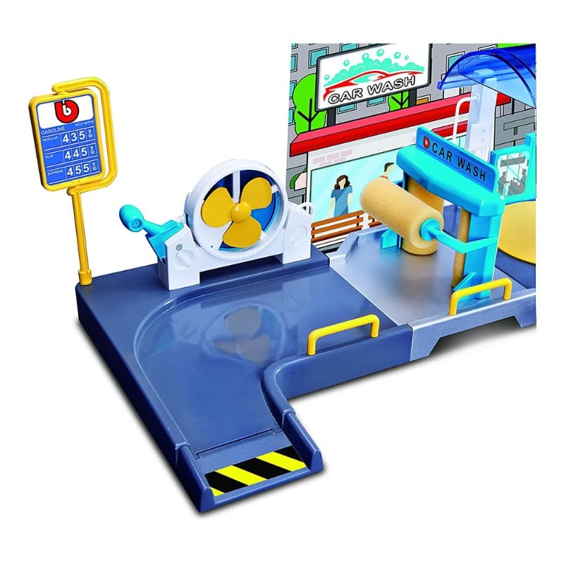 Bburago Street Fire Car Wash Playset thumbnail 3