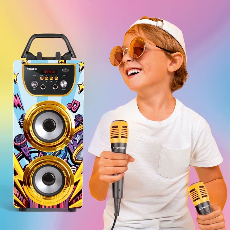 Karaoke Golden Star 2 Microphones thumbnail 3