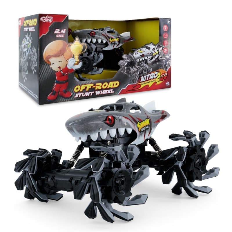 Nitro2Go RC Off-Road Stunt Wheel - Shark