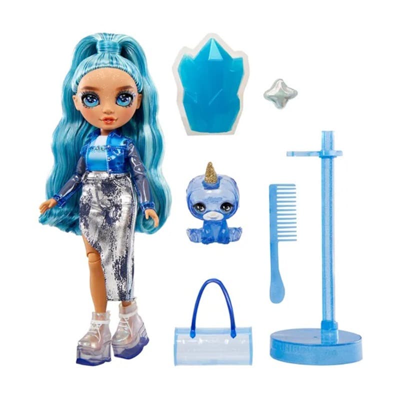 Rainbow High Classic Fashion Doll Skyler With Slime - Blue thumbnail 5