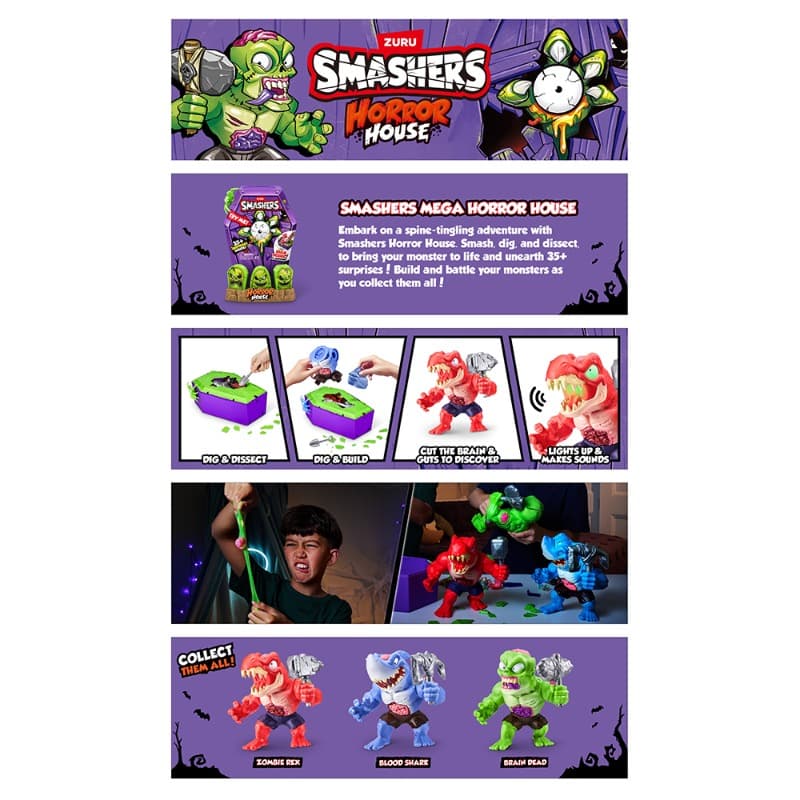 Smashers Mega Horror House Set - Large thumbnail 5