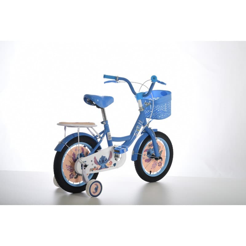 Disney Stitch 12-inch Kids Bicycle with Training Wheels
