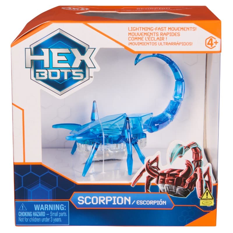 Hex Bots Scorpion Blue