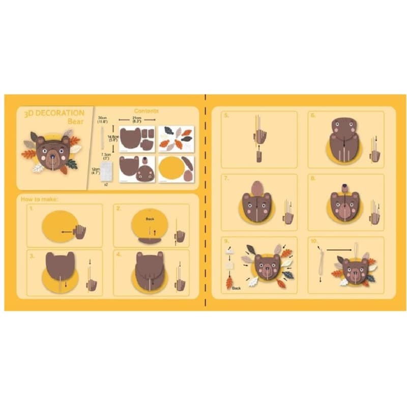 Avenir 3D Decoration - Bear Kit thumbnail 3