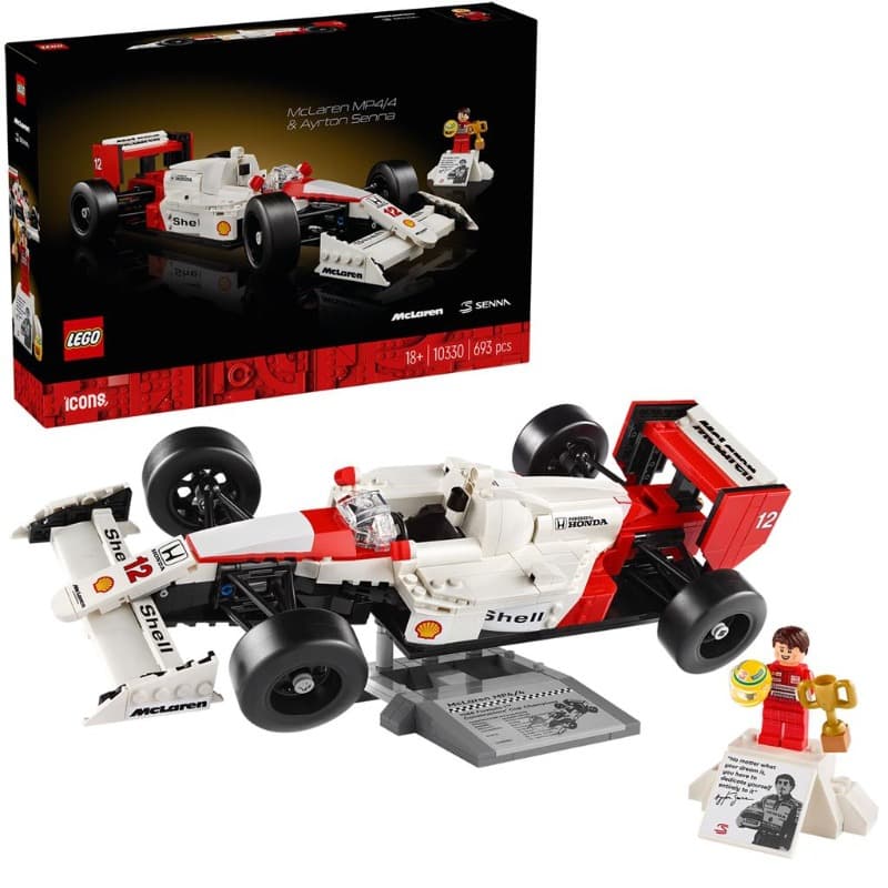 LEGO Icons McLaren MP4/4 & Ayrton Senna thumbnail 5