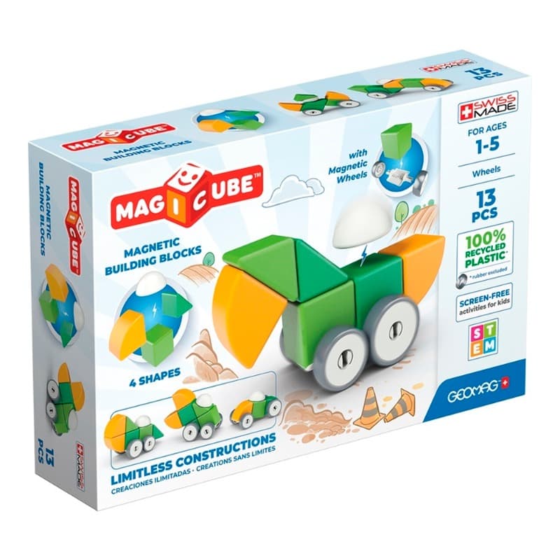 Geomag Magicube 4 Shapes Recycled Starter Set 13 pcs