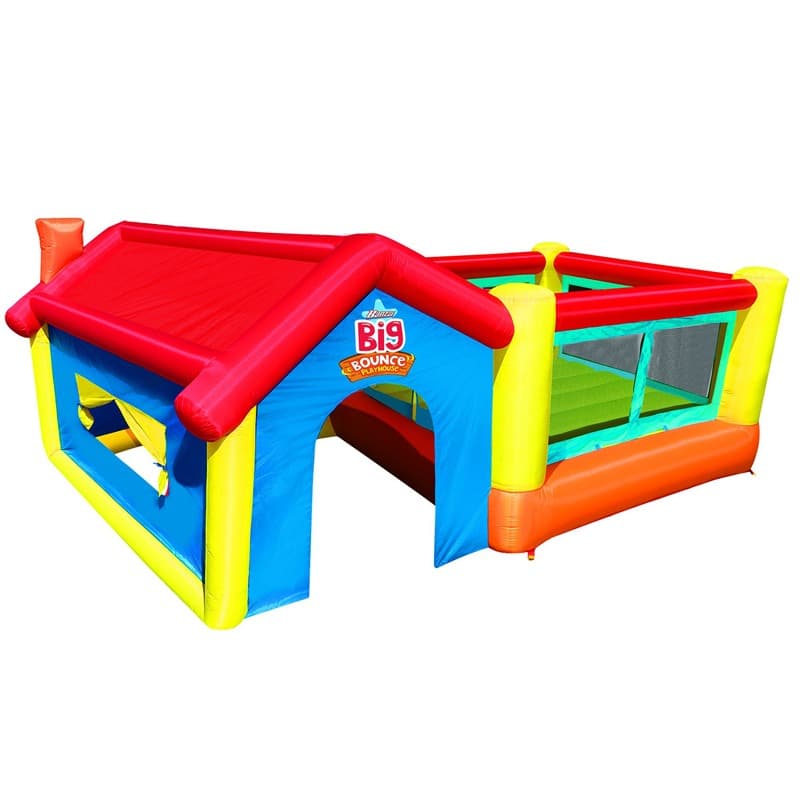 Bounce House and Outdoor Playhouse
