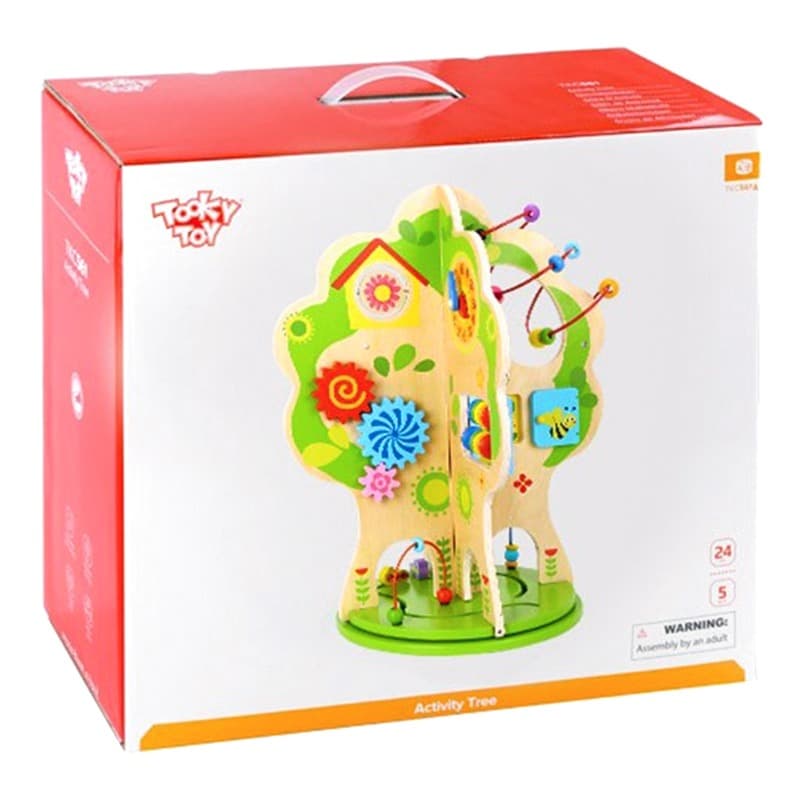 Tooky Toy - Wooden Activity Tree