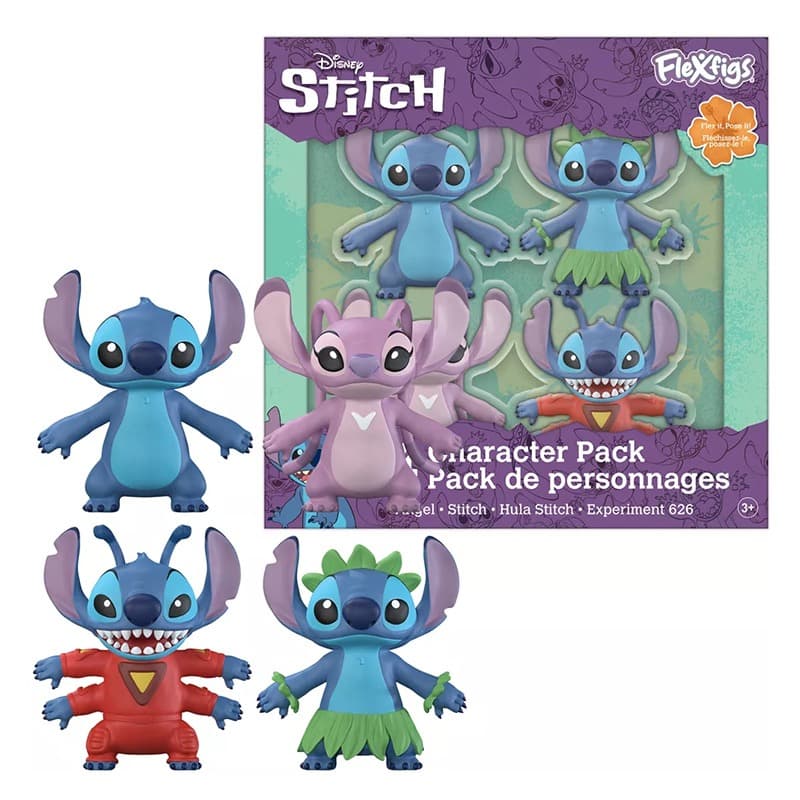 FleXfigs Lilo & Stictch 4 Character Pack thumbnail 2