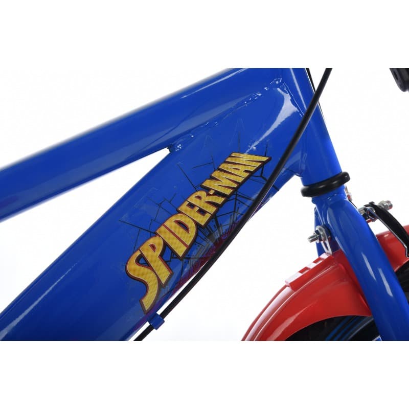 Marvel Spider-Man 12-inch Kids Bicycle with Training Wheels thumbnail 4